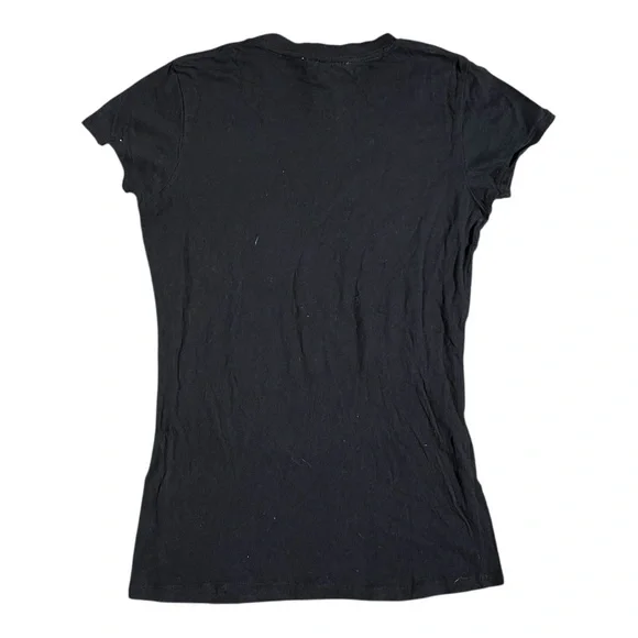 Black Graphic Short Sleeve Tee - Dist Club Design - Picture 2 of 4